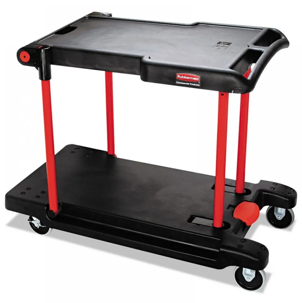 Chariot utilitaire convertible multifonctions 3 en 1 RUBBERMAID