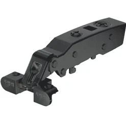 Charnière invisible 95° à visser - Sensys 8638i - Noir Obsidien HETTICH