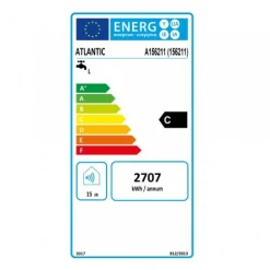 Chauffe eau compact - Aci Hybride monophasé mural - 100 L Zeneo ATLANTIC