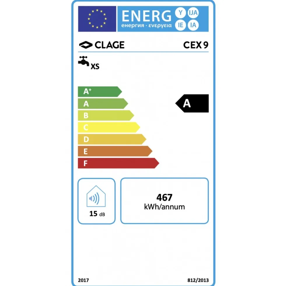 Chauffe-eau électrique instantané - sur ou sous évier - CEX9 Clage