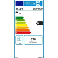 Chauffe-eau électrique sous évier - 15 L - carré - Odéo ATLANTIC