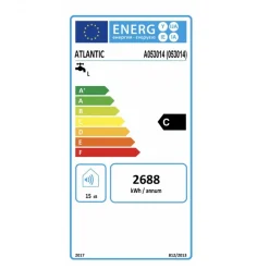 Chauffe-eau électrique stéatite - magnésium vertical mural - 75 L Chauffeo Plus ATLANTIC