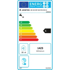 Chauffe-eau électrique stéatite vertical Sagéo 150L avec trépied et groupe de sécurité ARISTON