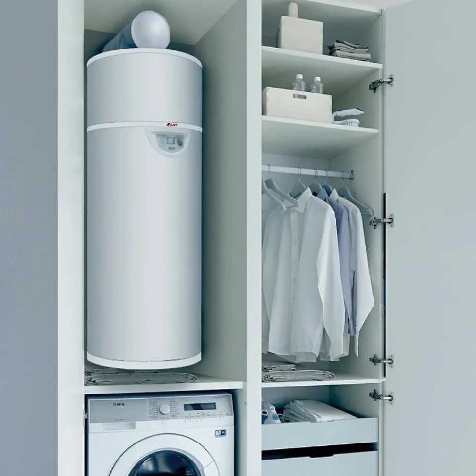 Chauffe-eau thermodynamique mural 150 litres - Edel AIR Intuis
