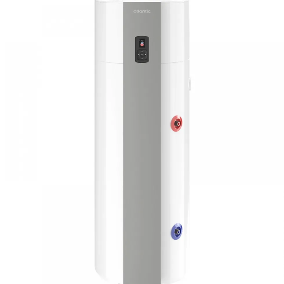 Chauffe-eau thermodynamique 200L vertical sur socle Calypso connecté ATLANTIC