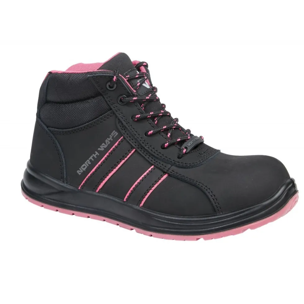 Chaussure de sécurité haute S3 - noir - Vénus NORTH WAYS