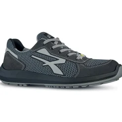 Chaussures de sécurité basses DRACO S1P SRC ESD - gris et bleu UPOWER