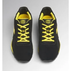Chaussures de sécurité basses GLOVE HYPERFORM LOW S3S FO HRO SR ESD - noir et jaune Diadora Utility