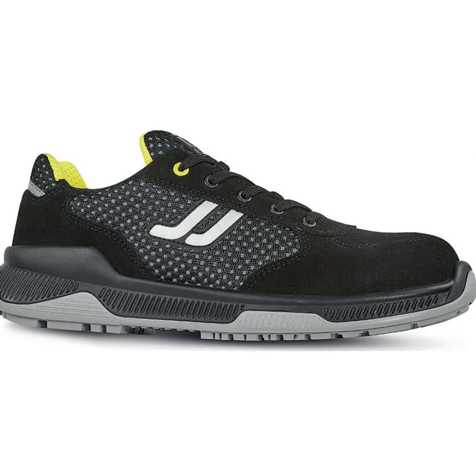 Chaussures de sécurité basses JALDATA SAS ESD S1P CI SRC noir et jaune JALLATTE