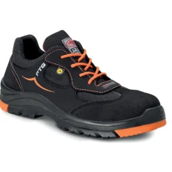 Chaussures de sécurité basses MERCURY S3 SRC - noir et orange FTG SAFETY SHOES
