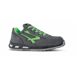 Chaussures de sécurité basses POINT S1 P SRC - noir et vert fluo UPOWER
