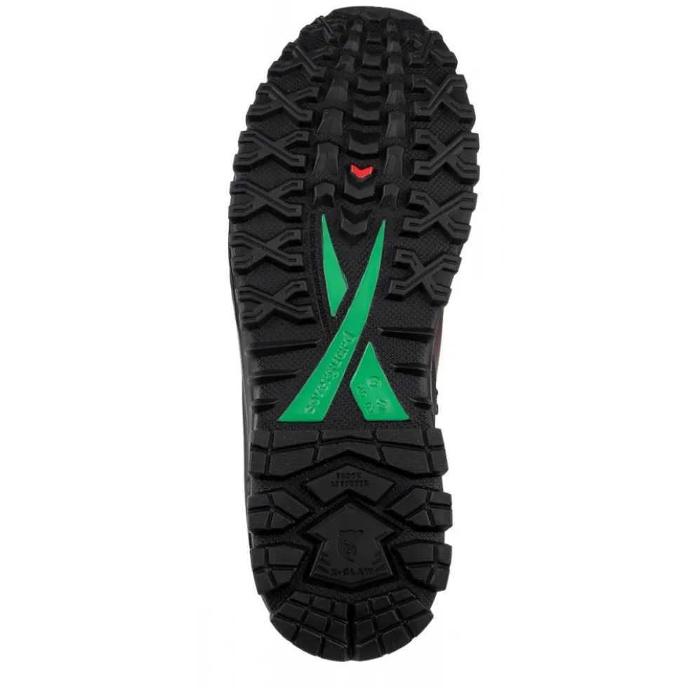 Chaussures de sécurité basses X-claw Robust low S3 HI CI SR LG SC FO ESD - noir et marron Coverguard
