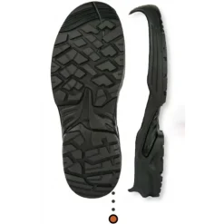 Chaussures de sécurité hautes Dusky S3 S FO CI SR - noir et rouge UNIWORK