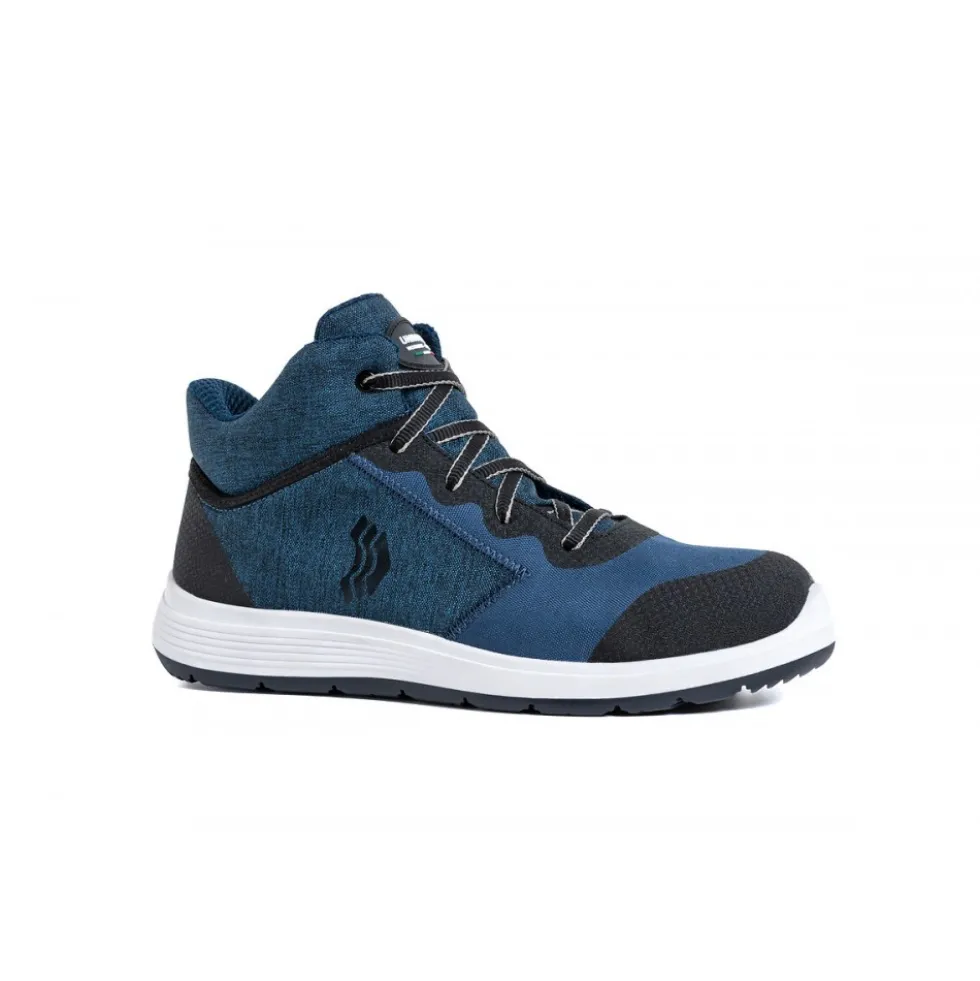 Chaussures de sécurité hautes EDMONTON S3 CI - bleues UNIWORK
