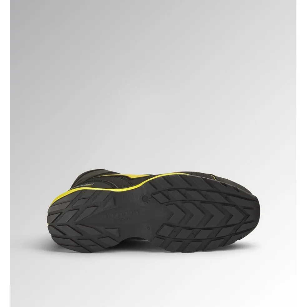 Chaussures de sécurité hautes GLOVE HYPERFORM MID S3S FO HRO SR ESD - noir et jaune Diadora Utility