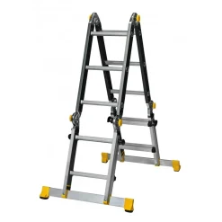 Échelle télescopique articulée multipositions - 5 en 1 - OPTI+ PRO DUARIB