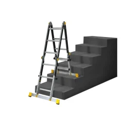 Échelle télescopique articulée multipositions - 5 en 1 - OPTI+ PRO DUARIB