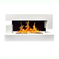 Cheminée électrique décorative - effet flammes - Quartz CHEMIN' ARTE