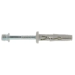 Cheville nylon à frapper - avec patte à vis - 6x32 mm - 100 pcs - Hit SPIT