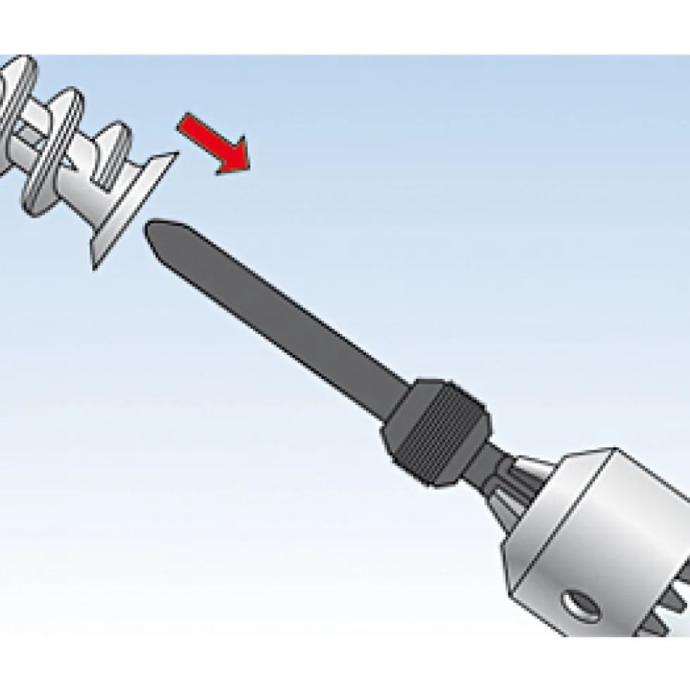 Cheville pour plaque de plâtre - autoperceuse - type GK FISCHER