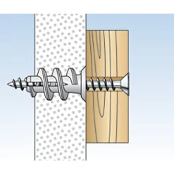 Cheville pour plaque de plâtre - autoperceuse - type GK FISCHER