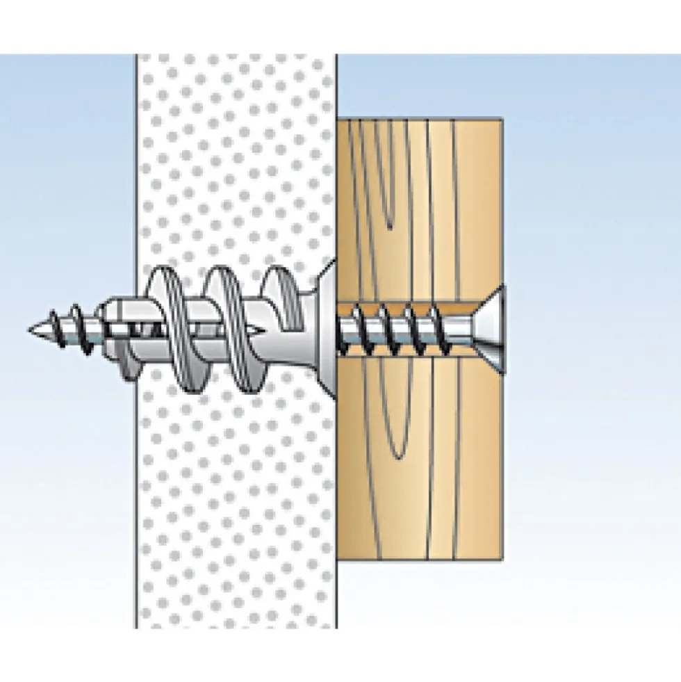 Cheville pour plaque de plâtre - autoperceuse - type GK FISCHER