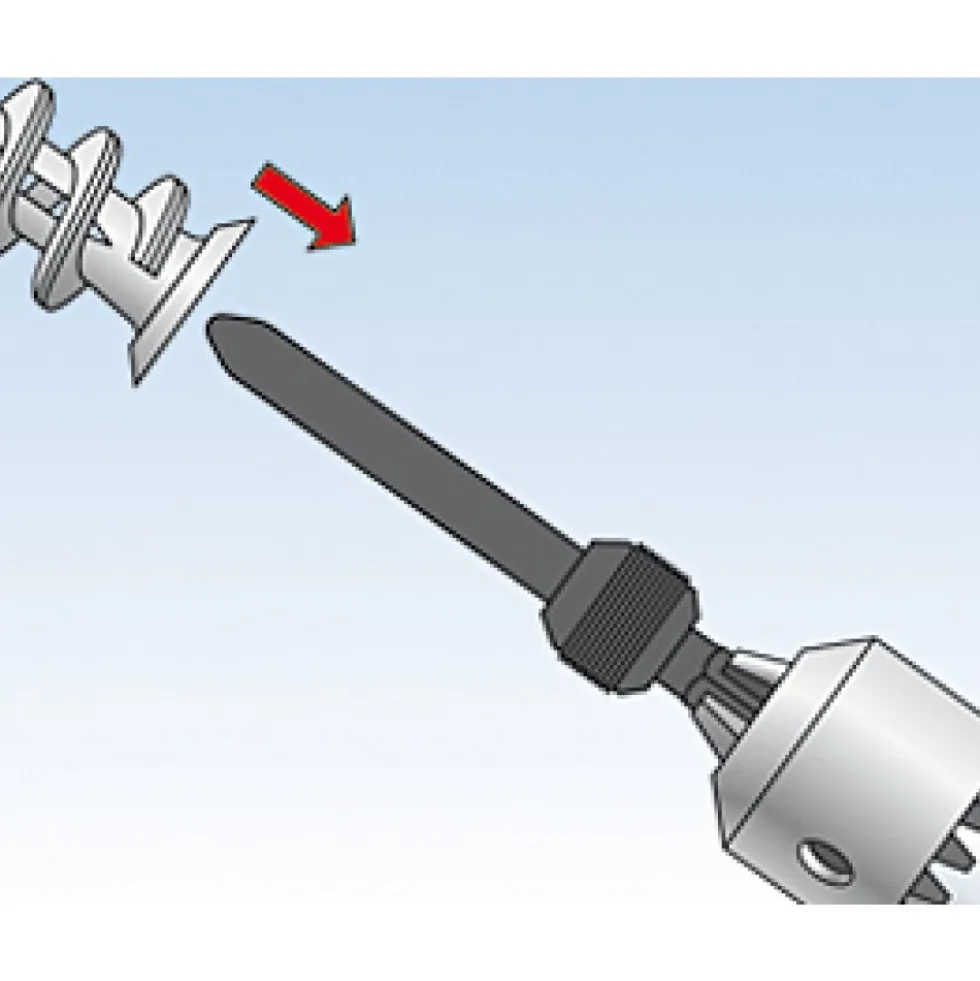 Cheville pour plaque de plâtre - autoperceuse - type GK FISCHER