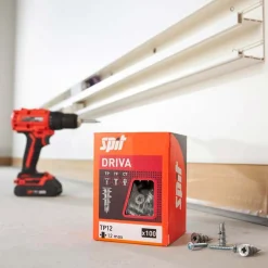 Chevilles autoperceuses en zamak 31 x 13 mm - Driva SPIT