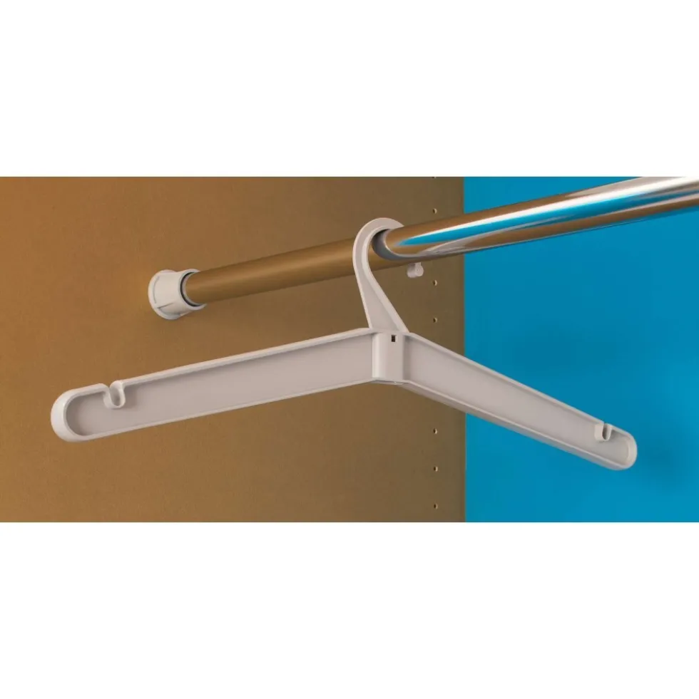 Cintre pour penderie en ABS gris AMBOS
