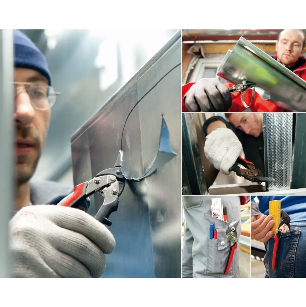 Cisaille à tôle bichantourneuse D15 A - coupe 1,5 mm BESSEY SER