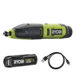 Ciseaux à bois 4V USB Lithium (1x2.0Ah) + 3 gouges - RPC4-120G RYOBI