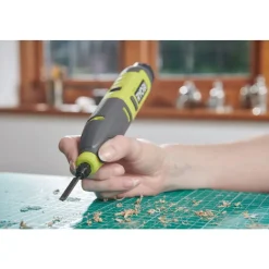 Ciseaux à bois 4V USB Lithium (1x2.0Ah) + 3 gouges - RPC4-120G RYOBI