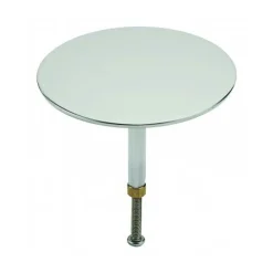 Clapet recouvrant pour vidage de baignoire - diamètre 72 mm - chromé VALENTIN