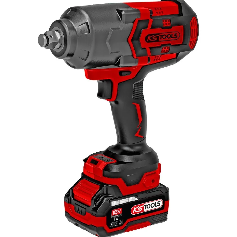 Clé à chocs Brushless 18V 1/2" - 1600 Nm + batteries et chargeur - 515.4715F KS TOOLS