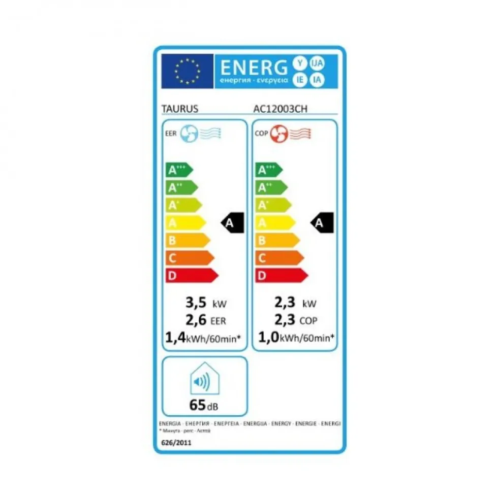 Climatiseur mobile réversible Temp Design Ultra AC12003CH TAURUS ALPATEC
