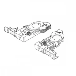Clips Actro YOU pour tiroirs bois - kit HETTICH