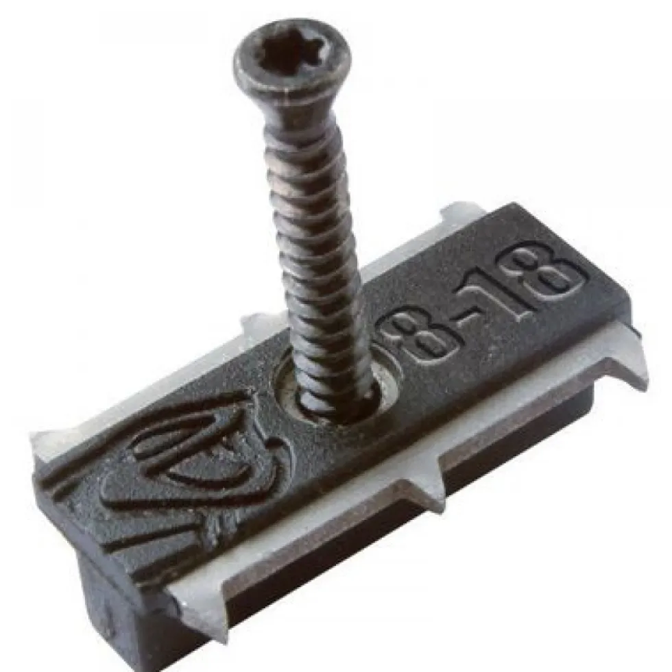 Clips de fixation invisibles pour terrasse bois - HYBRID 8-18 - 4 à 5 m² NIVO & Cobra