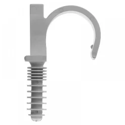 Clips simples en nylon gris - pose de tube PER RAM