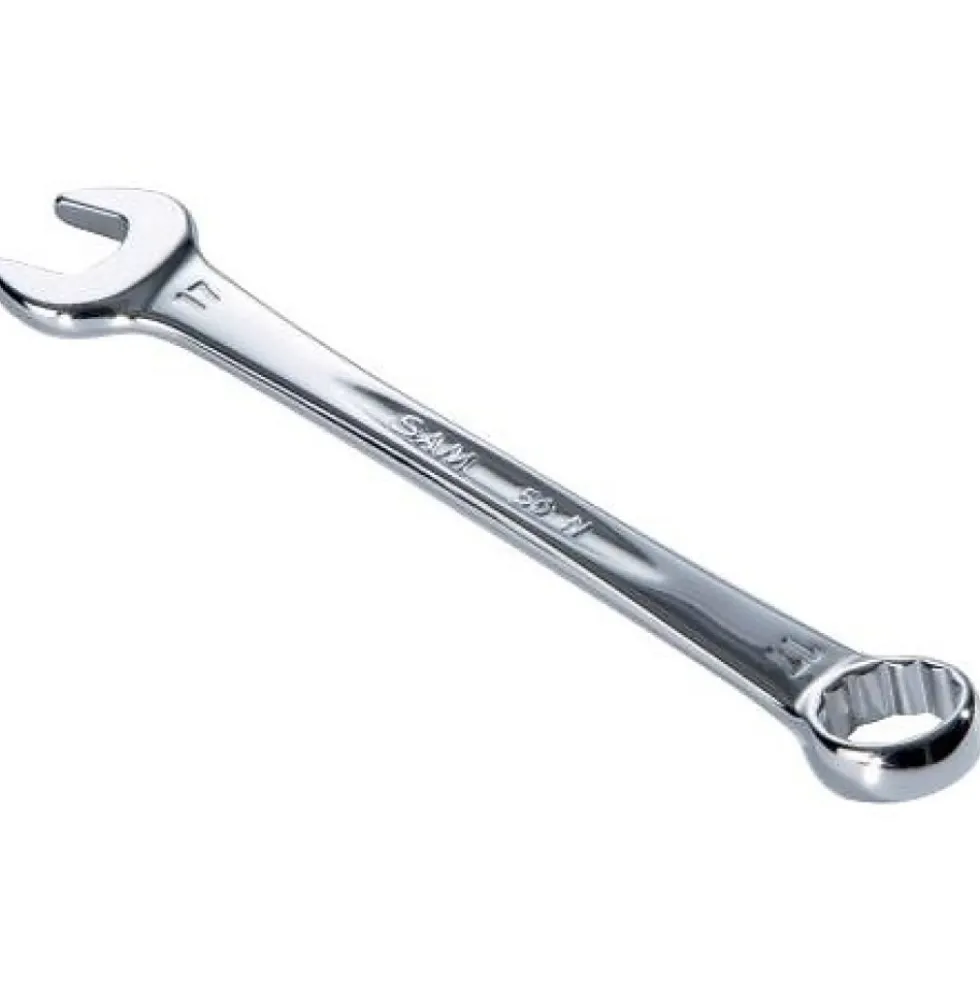 Clé mixte à fourche effilée et œil extra fin surface drive SAM OUTILLAGE