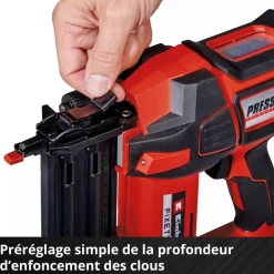 Cloueuse sans fil - FIXETTO 18/50 N - Solo - Power X-Change EINHELL PROFESSIONAL