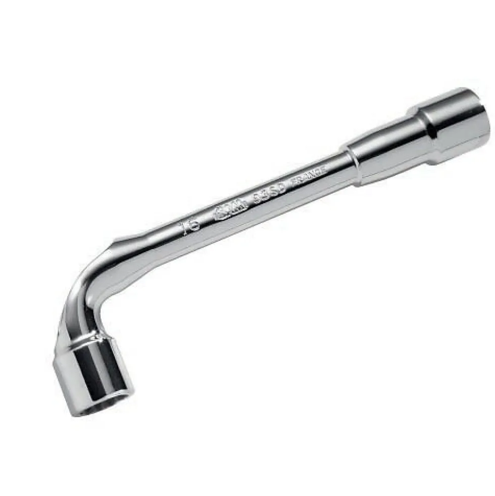 Clé à pipe débouchée polie 6/12 pans - en mm SAM OUTILLAGE
