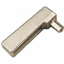 Clé pour verrouilleur de ferrure M6/4 pour oscillo-battants bois contre coudé jeu de 4 mm, recouvrement de 15 mm FERCO