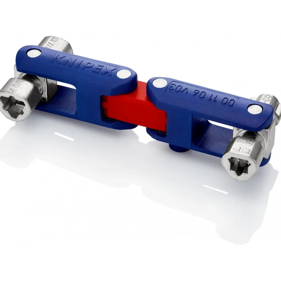 Clé universelle pour armoires de commande « DoubleJoint » KNIPEX