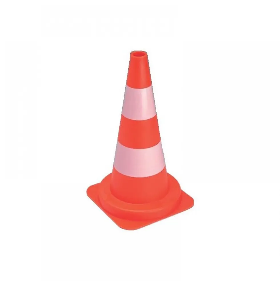 Cône de signalisation PVC recyclé - 50 cm Vinmer