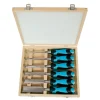 Coffret 6 ciseaux à bois bi-matière LEMAN