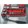 Coffret DBOX cliquet étanche + douilles 1/2" 6 pans OGV® GRIP - 21 pièces FACOM