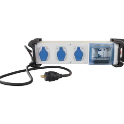 Coffret de chantier Mono 3 prises 2P+T avec cordon d'alimentation EUROHM