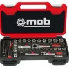 Coffret de douilles traversantes - 59 pièces mixte MOB