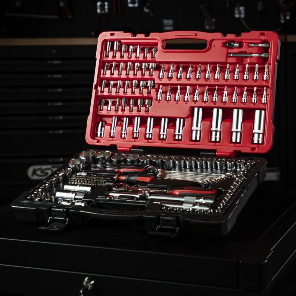 Coffret de douilles ULTIMATE® 1/4'' - 1/2" - 151 pièces KS TOOLS
