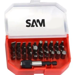 Coffret de 30 embouts de vissage + Porte-embouts SAM OUTILLAGE